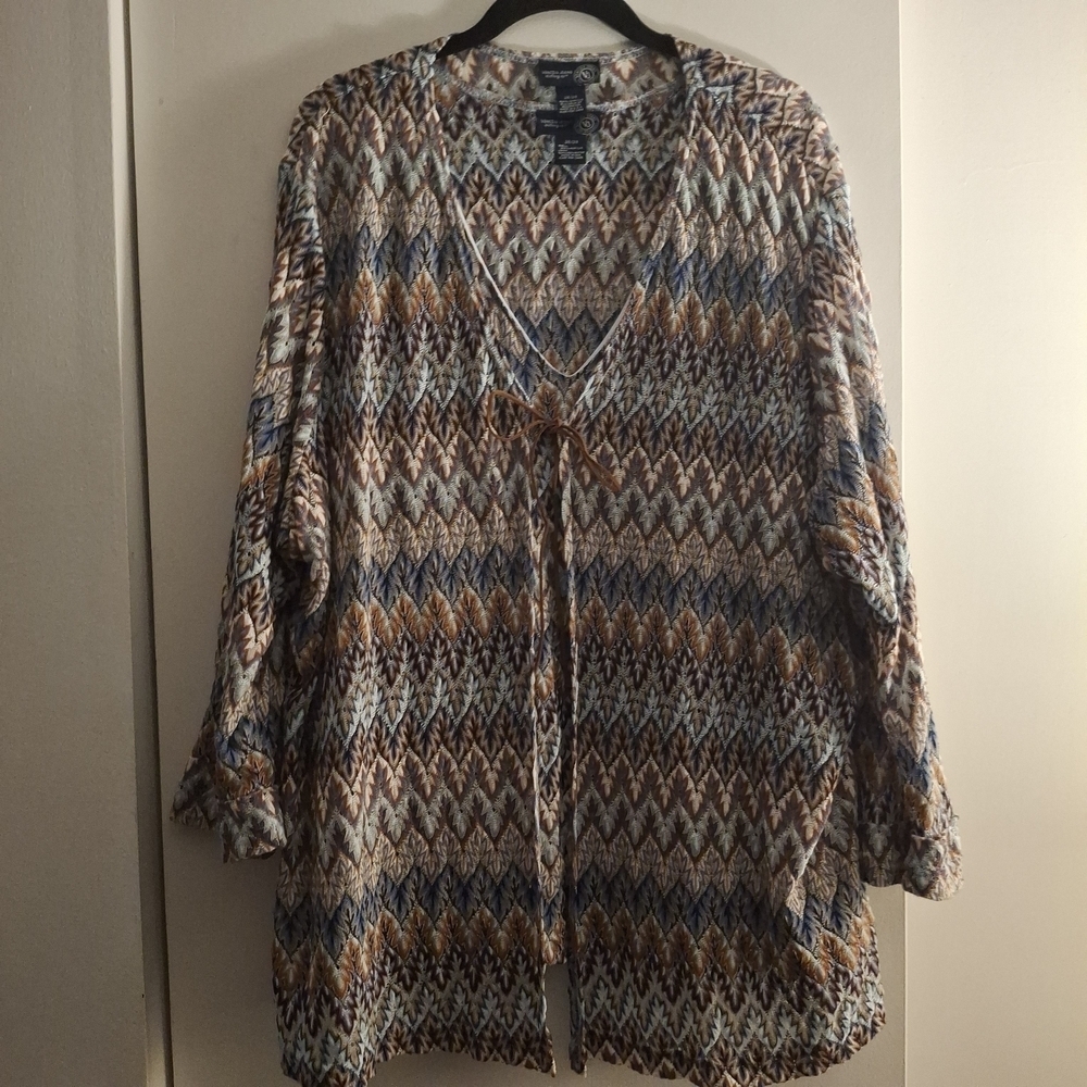 Venezia Jeans Multicolor Aztec Patterned Women's Tunic Set
